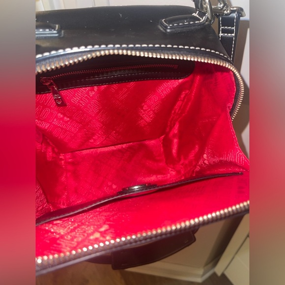 Love Moschino Faux Leather Embroidered Crossbody/Shoulder Bag *Minor Flaws* - Picture 14 of 16